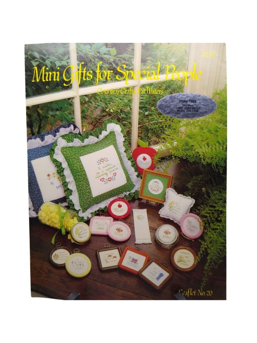Vintage Cross Stitch Patterns, Mini Gifts for Special People by Pat Waters